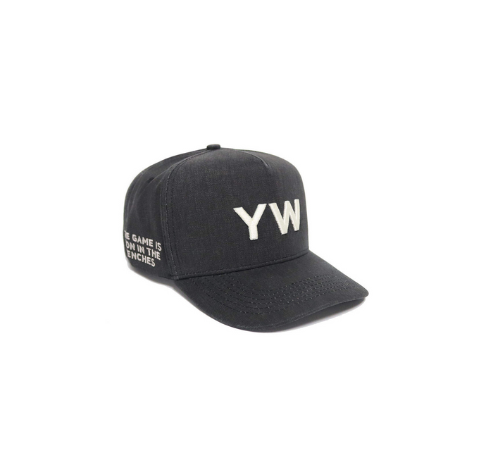 YW Black - The Game is won in the trenches Cap