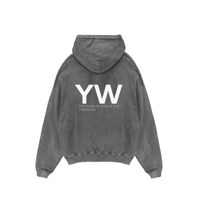 Vintage Grey Oversize Hoodie