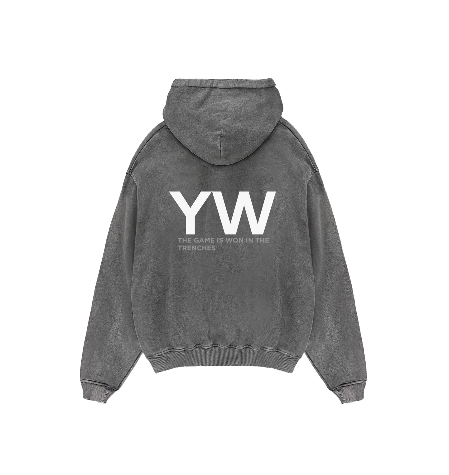 Vintage Grey Oversize Hoodie