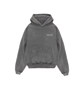 Vintage Grey Oversize Hoodie